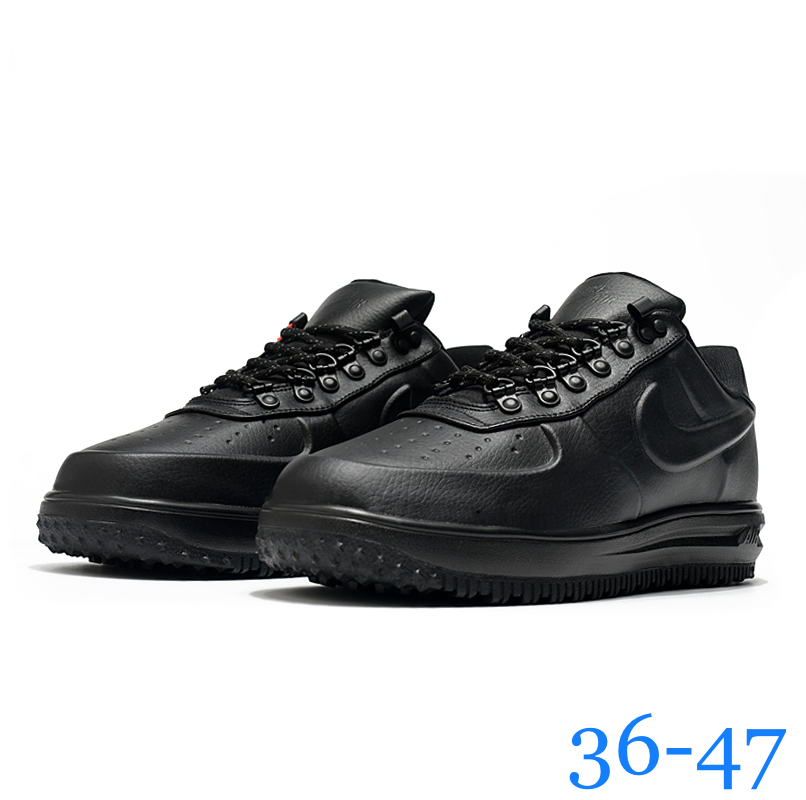 2020 Nike Air Force III Low All Black - Click Image to Close